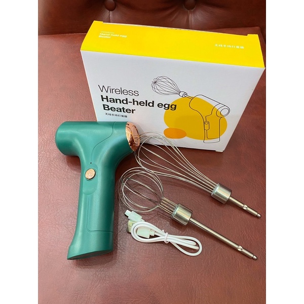 ❌GIÁ SỈ❌ Máy đánh thuốc nhuộm tóc,đánh trứng-bột mỳ-sữa đa năng chạy bằng sạc vô cùng tiện lợi