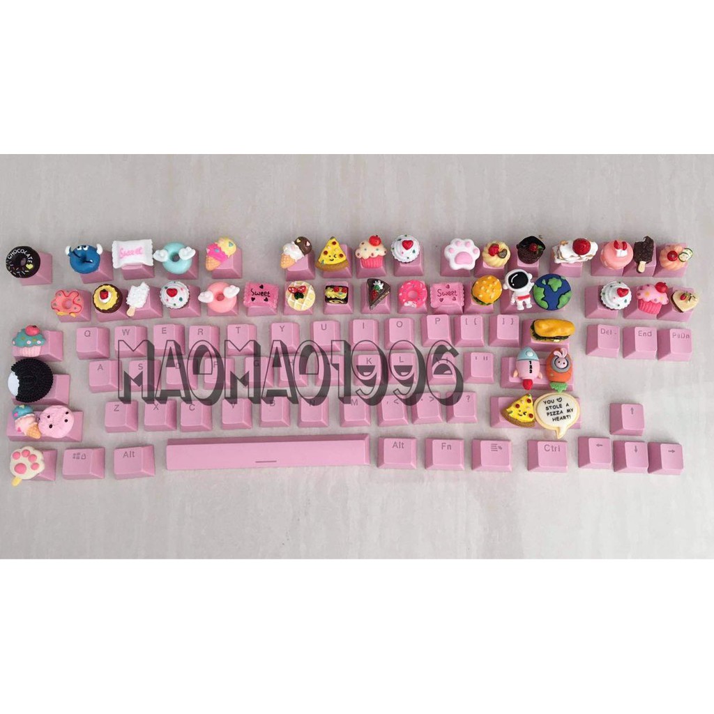 Keycap lẻ hình đồ ăn (Nút bấm trang trí bàn phím cơ) nhiều mẫu siêu độc, lạ, dễ thương | BigBuy360 - bigbuy360.vn