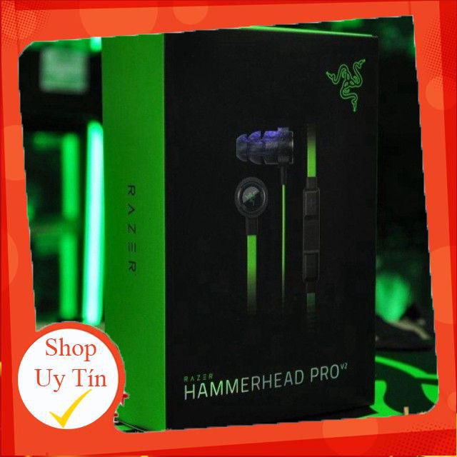 HAMMERHEAD Tai Nghe Chơi Game Razer Hammerhead V2 Pro Chống Ồn Kèm Mic Liên hệ mua hàng 084.209.1989