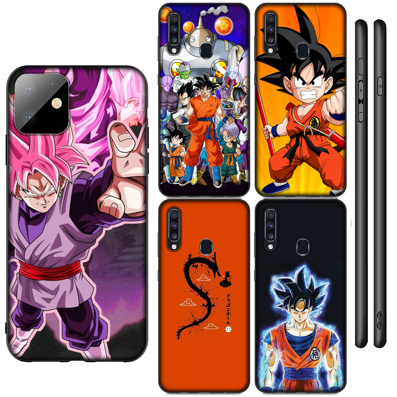 Ốp Điện Thoại Silicon Mềm Hình Goku Dragon Ball Super Cho Huawei P30 Pro Lite Y6 Y7 Y9 Prime 2019 2018 Y9Prime