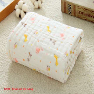 Khăn xô tắm 6 lớp cho bé