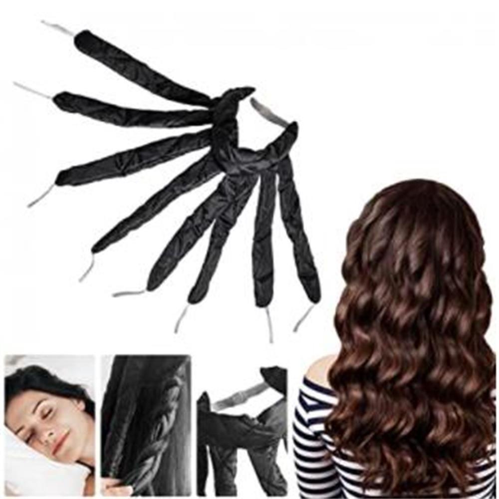 Máy Uốn Tóc Xoăn Tự Nhiên Không Dùng Nhiệt Màu Nâu Thời Trang