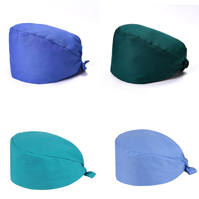 Mũ Phẫu Thuật Vải Cotton Tùy Chỉnh Tiện Dụng Cho Bác Sĩ / Y Tá