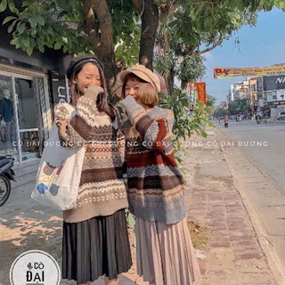 Áo len thổ cẩm hàng quảng châu