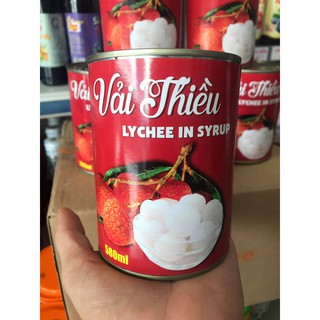 Vải Thiều ngâm đường Lục Ngạn Bắc Giang - Hộp 580g