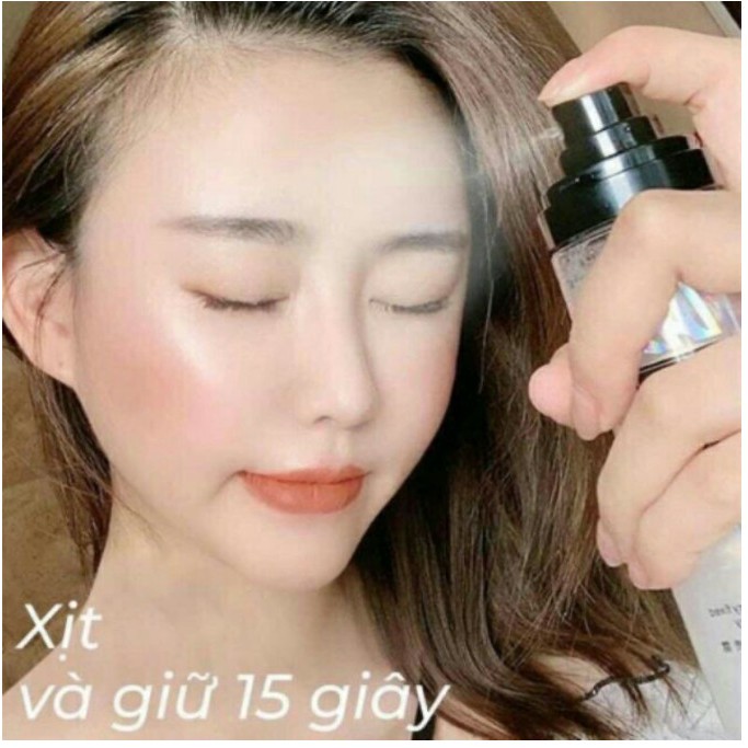 Xịt khóa nền khóa lớp trang điểm makeup dưỡng ấm bắt sáng | BigBuy360 - bigbuy360.vn