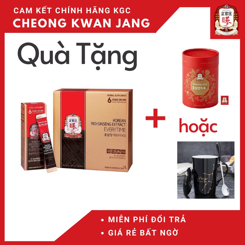 Nước Hồng Sâm Everytime KGC CHEONG KWAN JANG CHÍNH PHỦ HÀN QUỐC