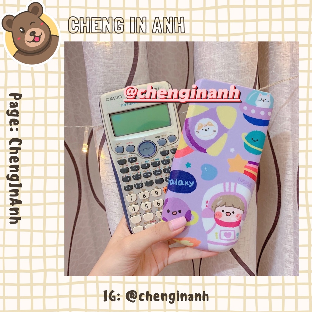 Miếng decal dán máy tính bỏ túi vinacal/casio