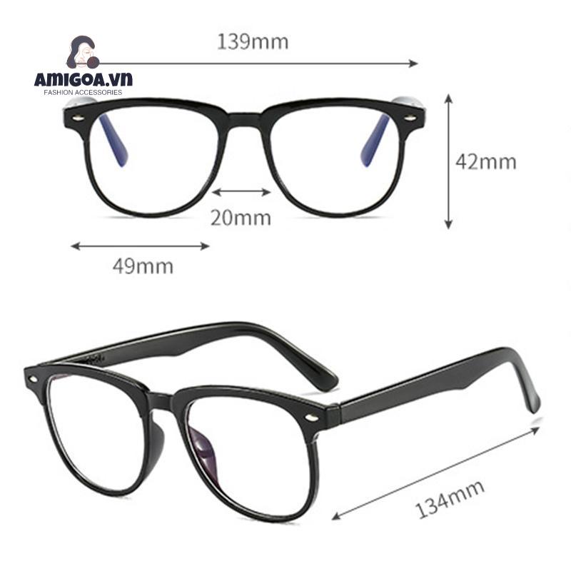 ✨✨Mắt kính gọng tròn chống ánh sáng xanh thời trang retro sành điệu