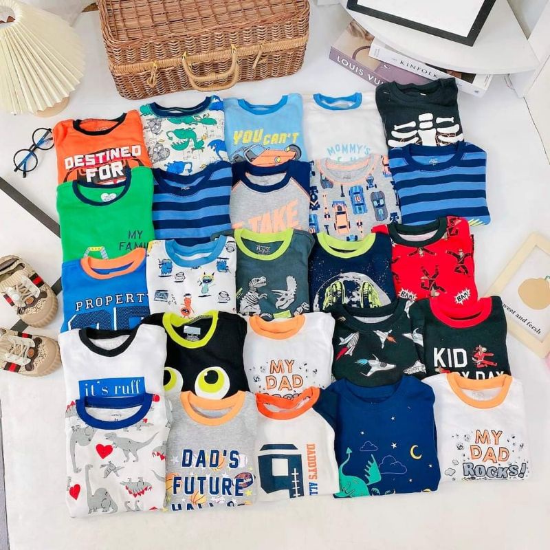 Combo 3 Bộ Dài Chất Bozip Xuất Mềm Đẹp Cho Bé Trai, Bé Gái Chọn Màu Ngẫu Nhiên