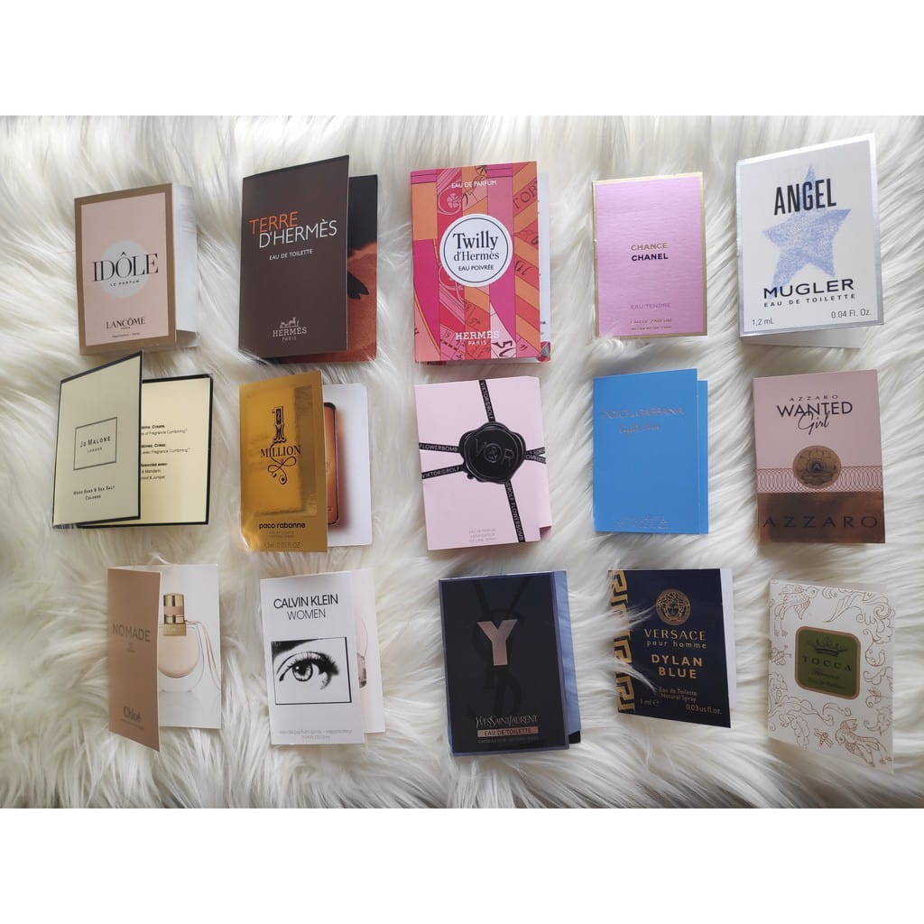 Vial nước hoa / Sample nước hoa Chanel, Tom ford, Gucci, Giorgio Armani, Hermes...