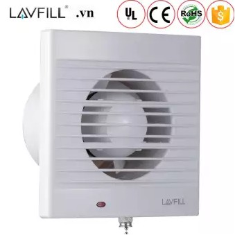 Quạt thông gió phòng vệ sinh 1 chiều với lỗ chờ 100 * 100mm Model LAVFILL LFWW-09EK