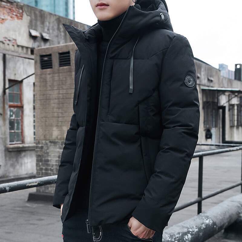 Áo phao nam có mủ phong cách hàn quốc