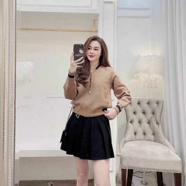 Áo khoác dạ ép bomber  siêu ấm | BigBuy360 - bigbuy360.vn