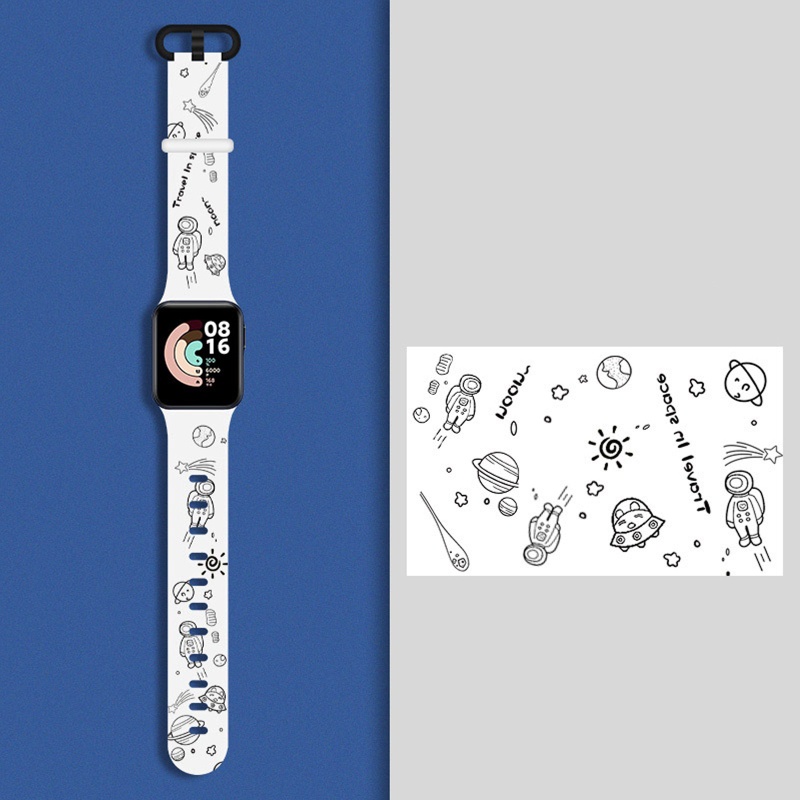 Dây Đeo Tay Bằng Silicone Chống Nước Cho Đồng Hồ Thông Minh Redmi Watch 2