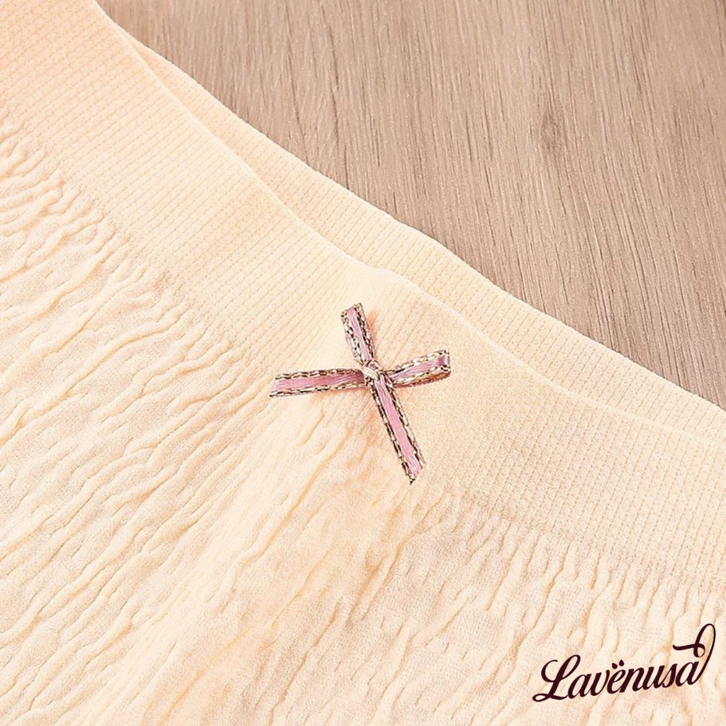 Quần lót Cotton nữ dễ thương mềm mại thoáng khí freesize 40-58kg LAVENUSA QL58