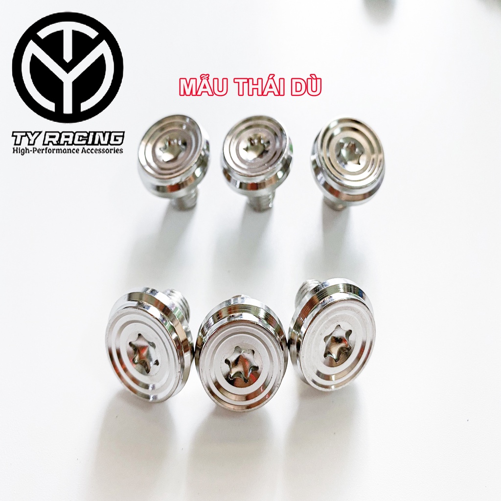 Ốc Salaya Chân Gương gắn xe máy Chuẩn Inox 304 - TY Racing