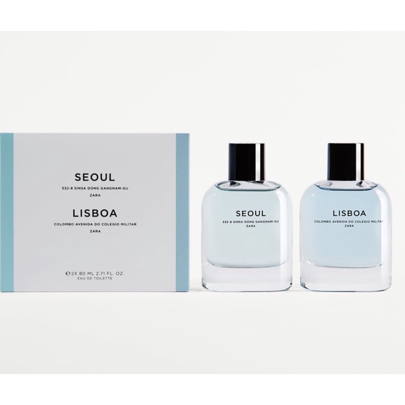Nước hoa nam Zara Seoul , Lisboa 100ml