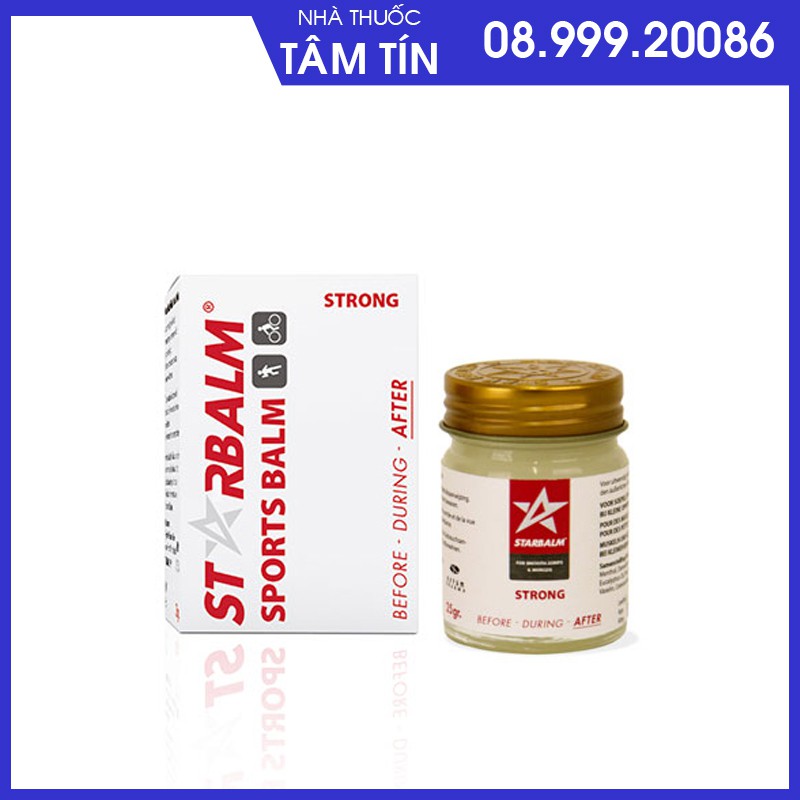 ✅ Dầu cù là trắng/ Cao trắng Starbalm - Hà Lan