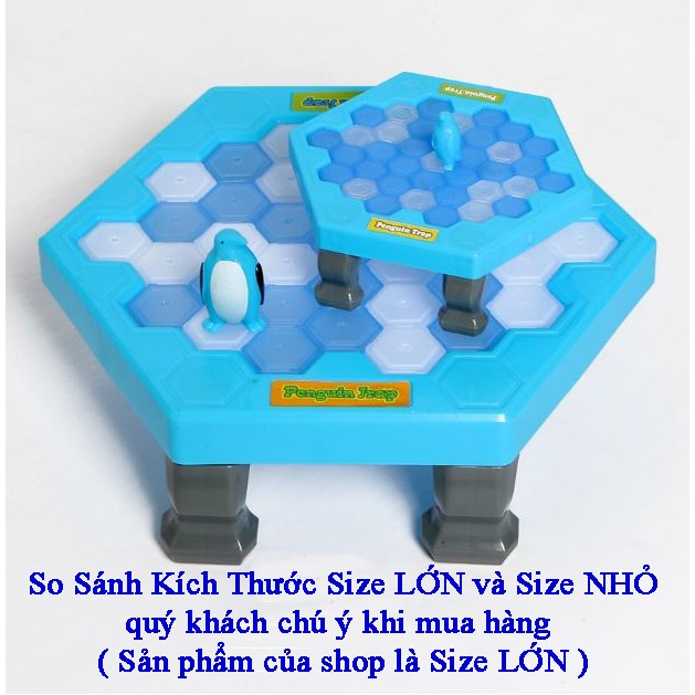 Trò chơi phá băng giải cứu chim cánh cụt loại to