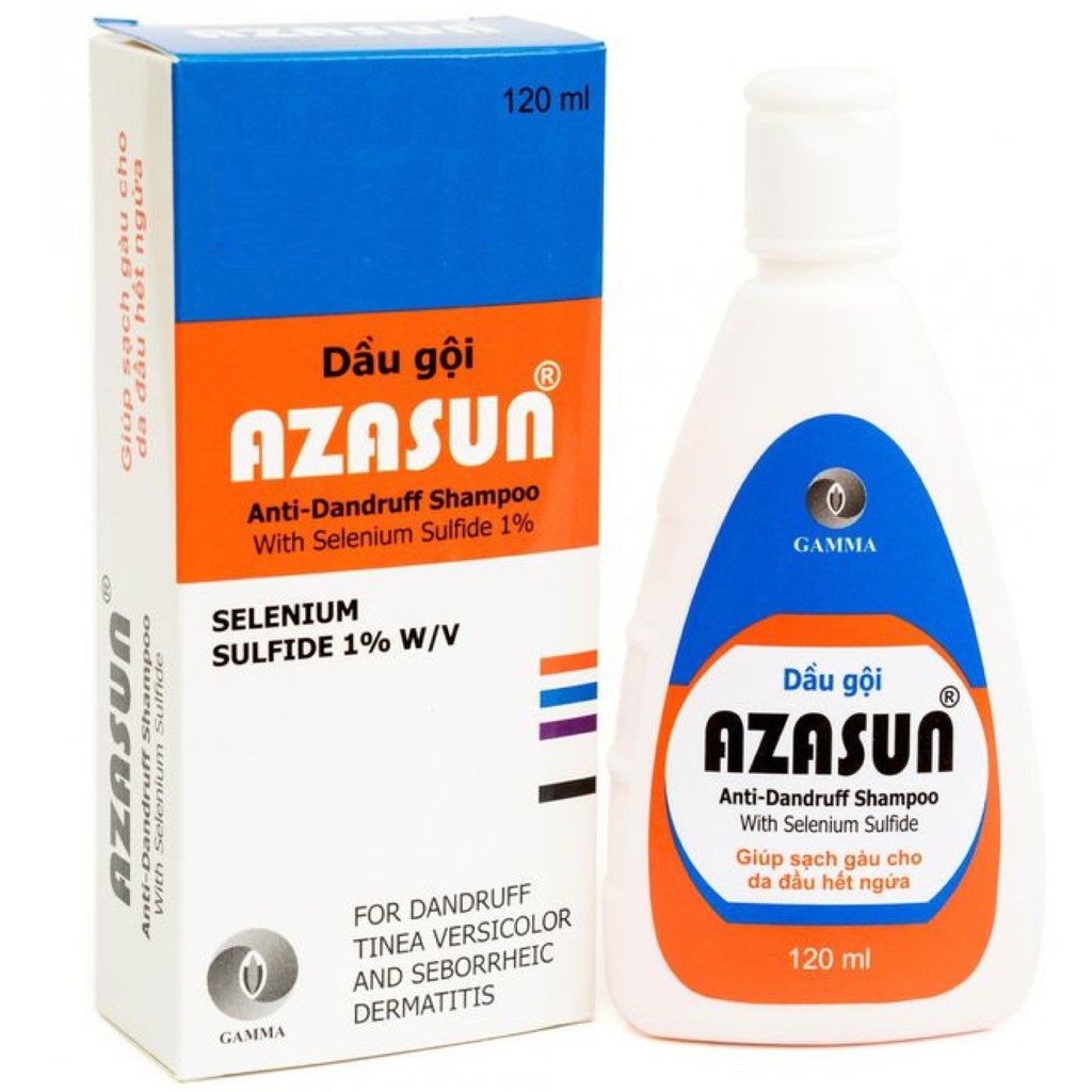 Dầu Gội AZASUN  - Loại Sạch Gàu Mảng, Gàu Vón, Vảy Da Đầu