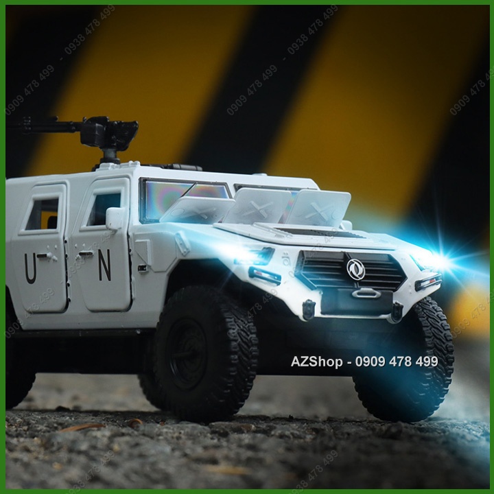 Mô Hình Kim Loại Xe Quân Sự Tuần Tra Đông Phong - 9726.1