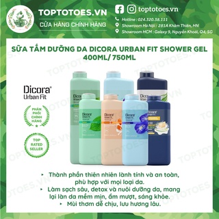 Sữa tắm dưỡng da Dicora Urban Fit Shower Gel - 400ml 750ml [NHẬP KHẨU CHÍNH HÃNG thumbnail