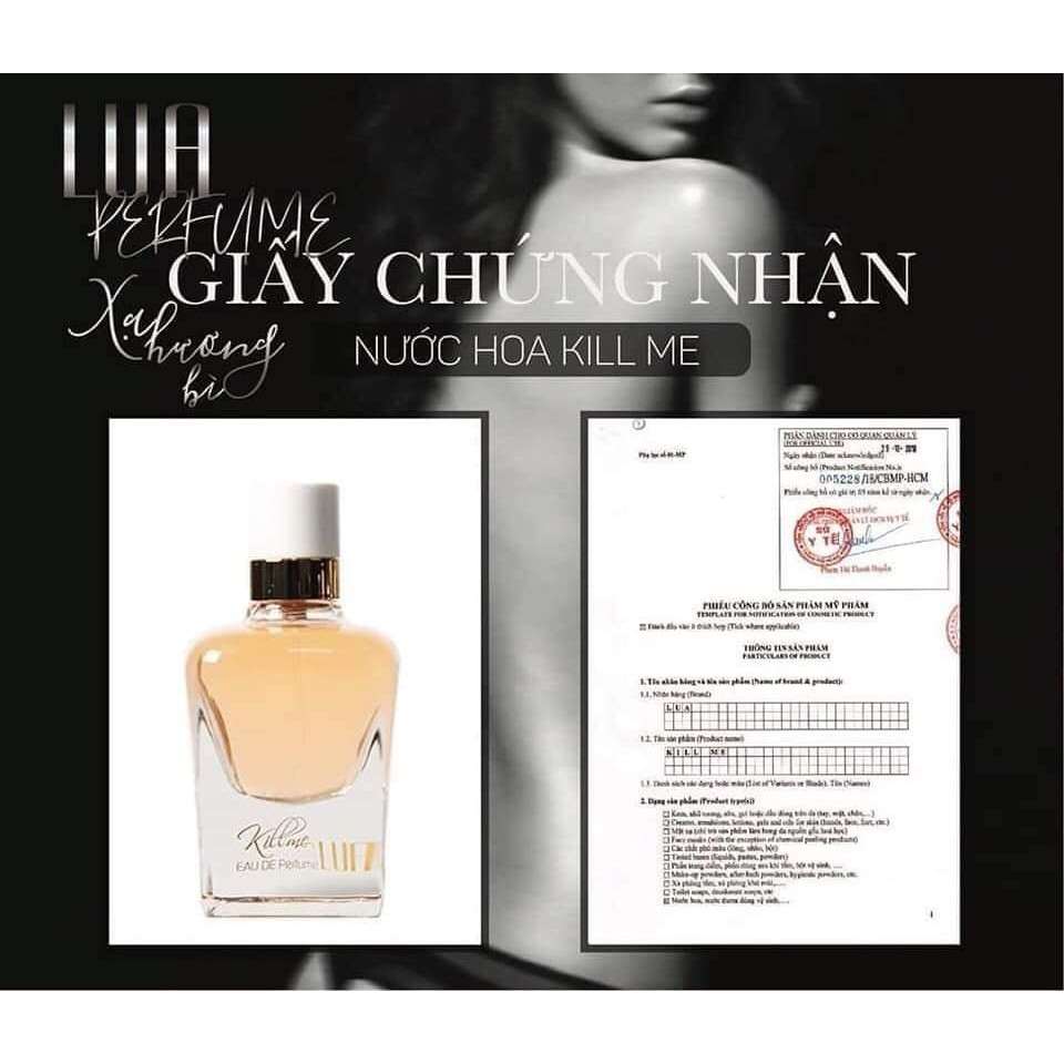 Nước Hoa LUA - Xạ Hương Bì - Kill Me (50ml) | Thế Giới Skin Care