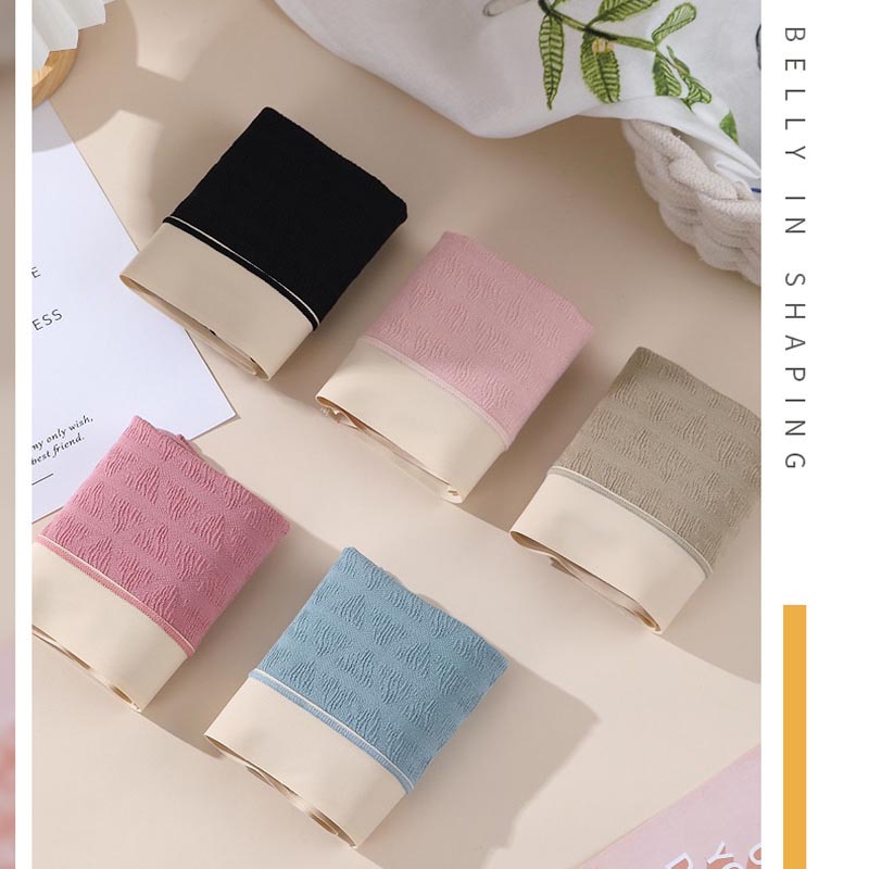 AOFEIQIKE AOFEIQIKE Quần Lót Cạp Cao Plus Size L-3XL Thoải Mái Thoáng Khí