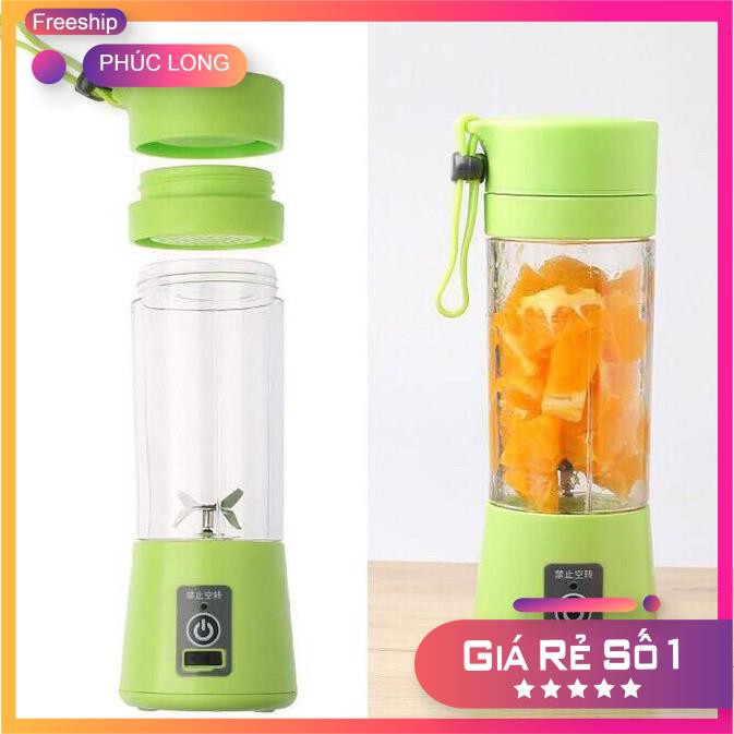 Hàng Loại 1 - Máy Xay Sinh Tố Tích Điện Cầm Tay 380ml