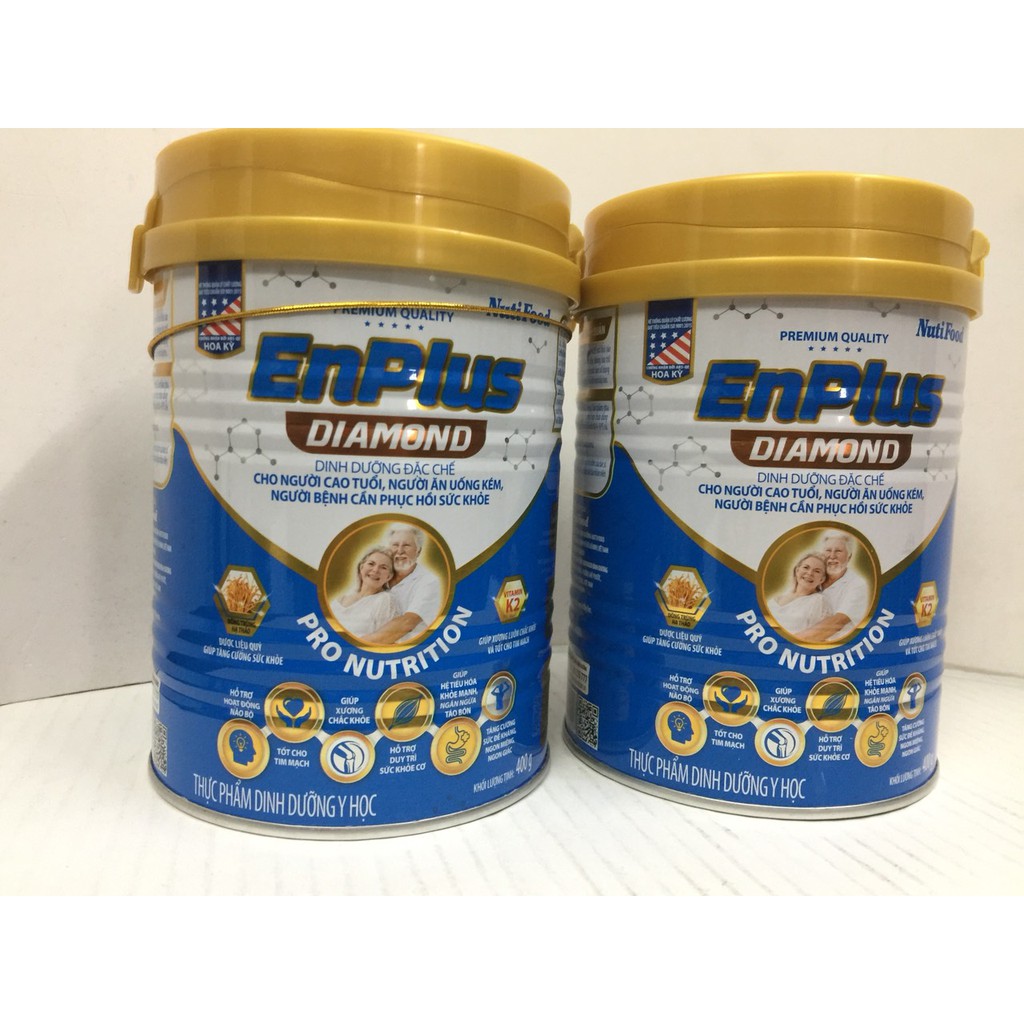 Sữa EnPlus Diamond lon 800g(Combo 2lon 400g)