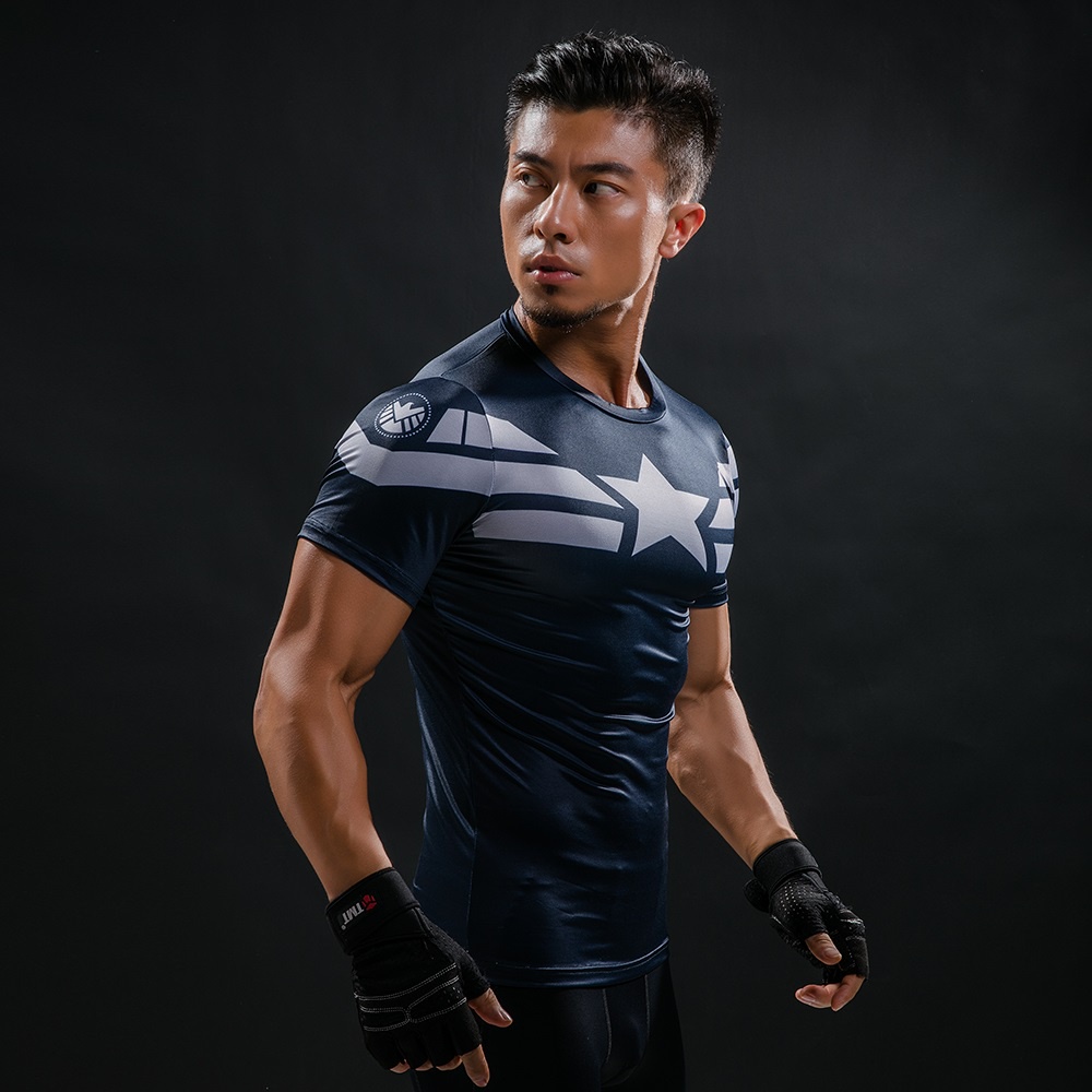 Áo Thun Tay Ngắn In Hình Siêu Anh Hùng marvel 3D Thời Trang Mùa Hè Cho Nam