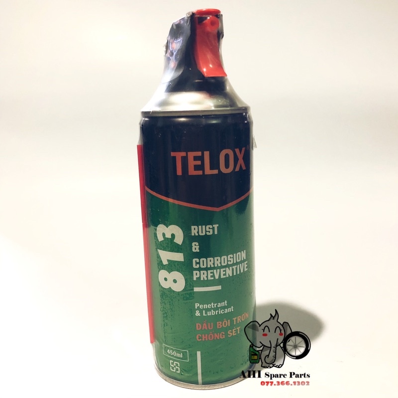 Dầu bôi trơn, chống rỉ sét Telox 813 (450ml) nhập khẩu Mỹ