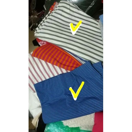 Vải thun kẻ cotton