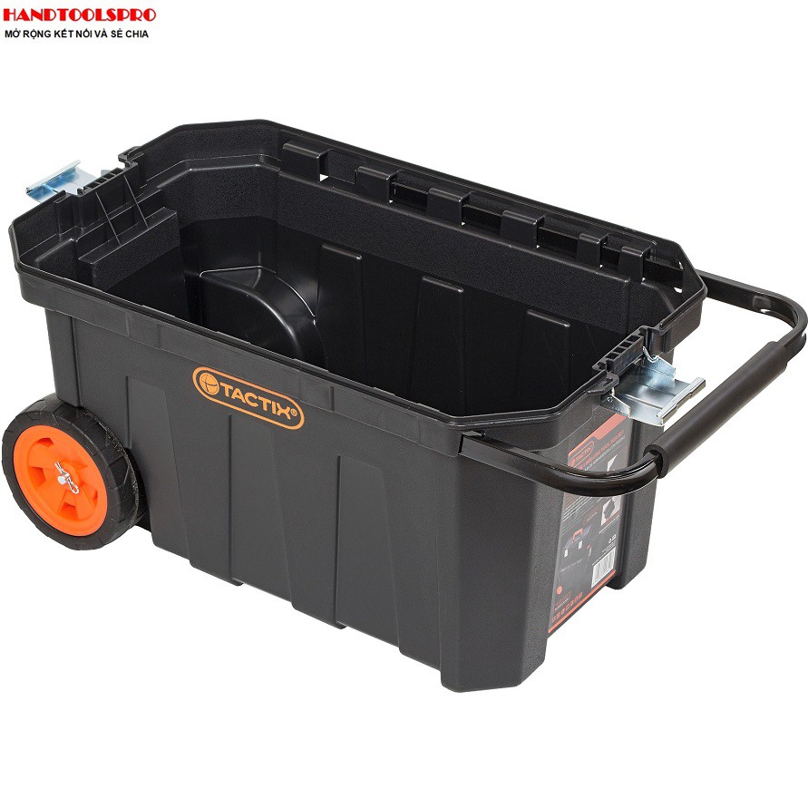 Hộp đựng dụng cụ bánh xe tay kéo 2in1 TACTIX 320310 61 x 37 x 37 cm