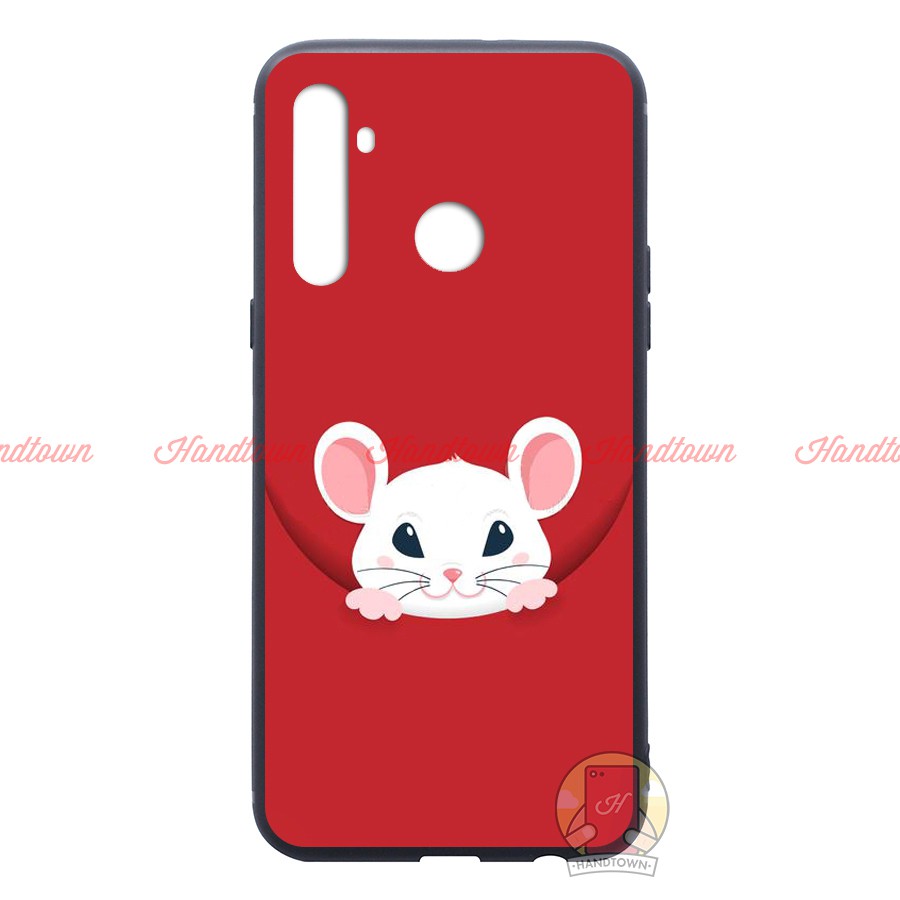 Ốp lưng Realme 5 / Realme 5 Pro / Realme Q dẻo đen in hình Tết Canh Tý 2020 Phần B