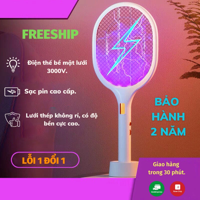 Đèn Bắt Muỗi Vợt Muỗi Đa Năng Diệt Côn Trùng Hiệu Quả Sun.z