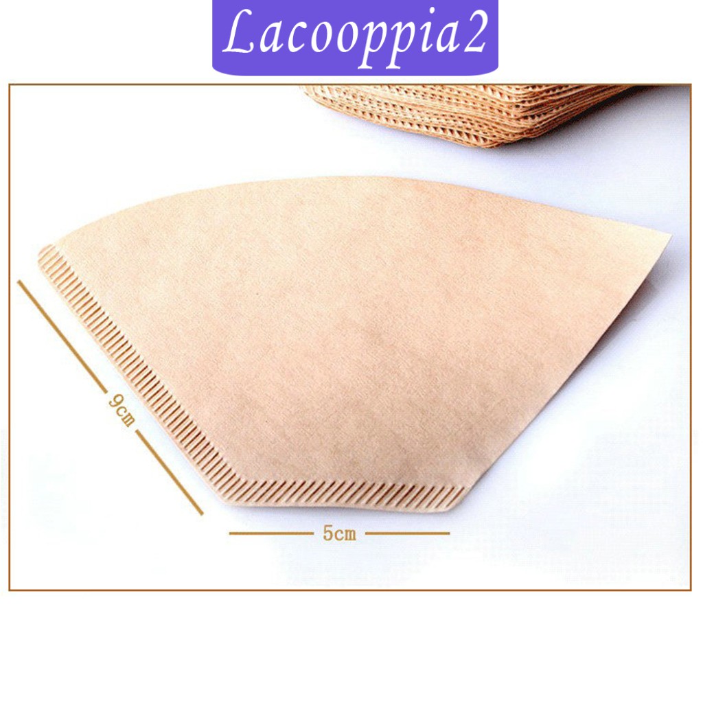 100 Giấy Lọc Cà Phê Kích Thước 2-4 2-4 Màu Nâu