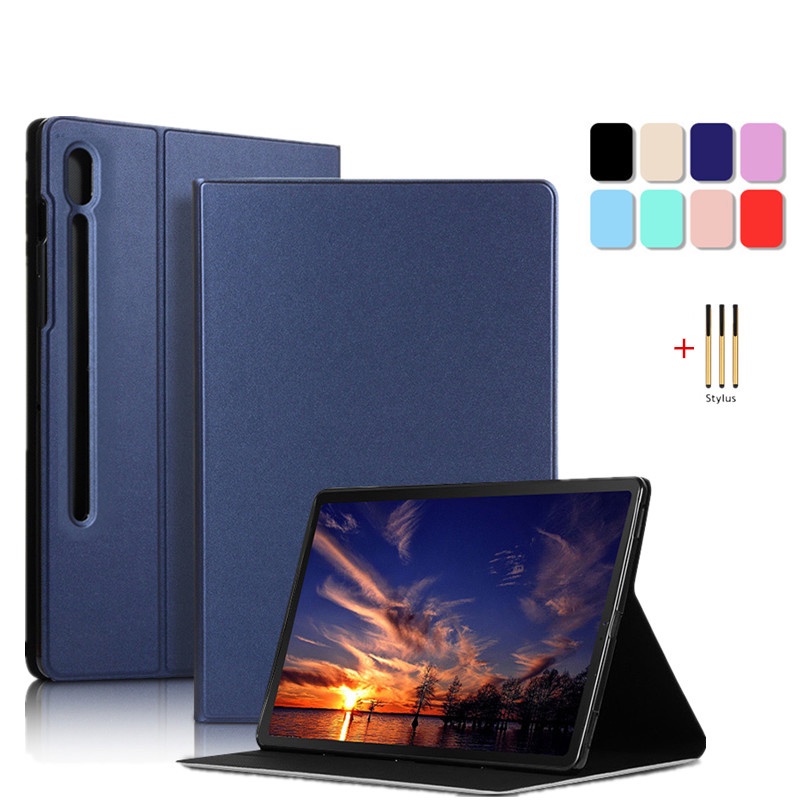 Bao Da Máy Tính Bảng Nam Châm Tự Động Bật / Tắt Cho Samsung Galaxy Tab S7 Plus 12.4 "SM-T970