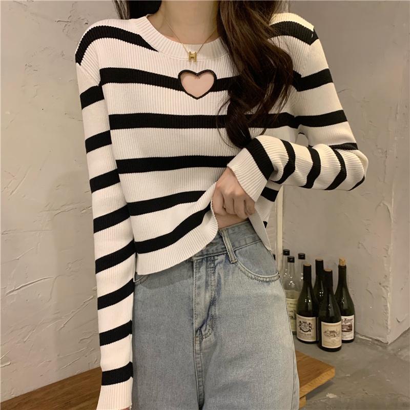 NRVP Áo Sweater Dài Tay Phong Cách Hàn Quốc Sành Điệu Dành Cho Nữ