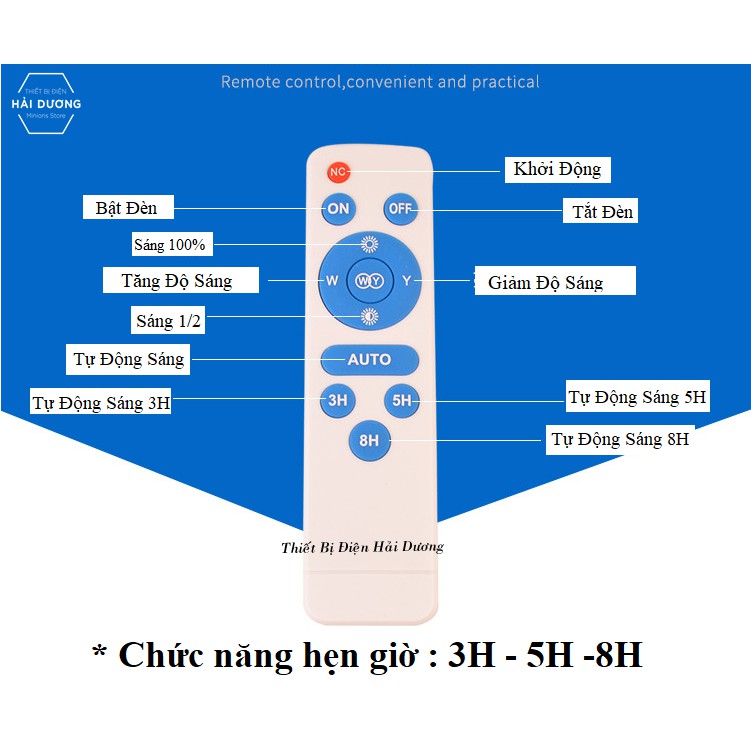 ĐÈN NĂNG LƯỢNG MẶT TRỜI SOLAR LIGHT TGD-8825 công suất 30w/40W/60w công nghệ IP66 chống nước