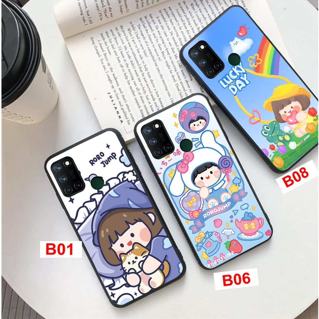 ỐP LƯNG OPPO REALME 7I/C17 IN HÌNH BÉ GÁI TÓC NGẮN
