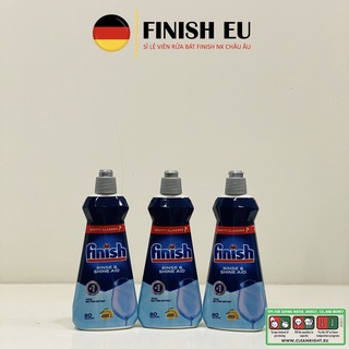 Nước làm Bóng (Trợ Xả) Finish 400ml - EAN 8592326010396 hương Chanh dùng cho Máy rửa bát