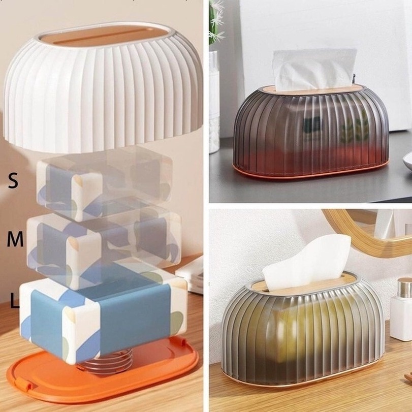 Cách Bắc Âu Hộp khăn giấy trên bàn sang trọng phòng khách / phòng ăn