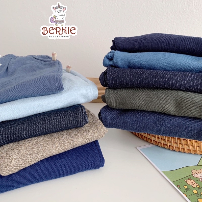 Mã 44FASHIONSALE1 giảm 10k đơn từ 50k Quần bé trai thu đông Bernie cotton cho bé 11-22kg (chỉ có 1 màu)-21Q002A