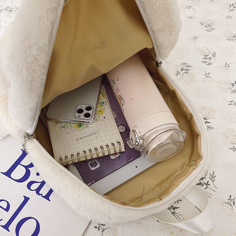 Ba Lô Đi Học Hình Cinnamoroll Phối Nhung Dễ Thương Phong Cách Nhật Bản Cho Bé Gái