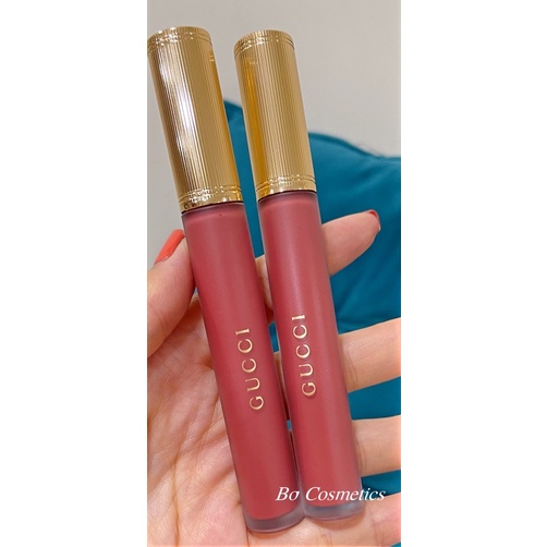 Son kem Gucci Rouge à Levres liquid matte lip colour transfer proof 505 208