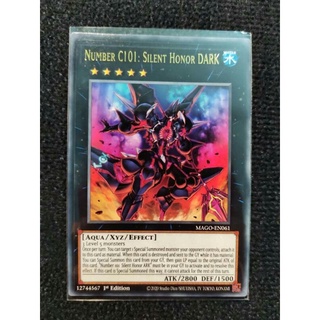 Thẻ bài number c101: silent honor dark