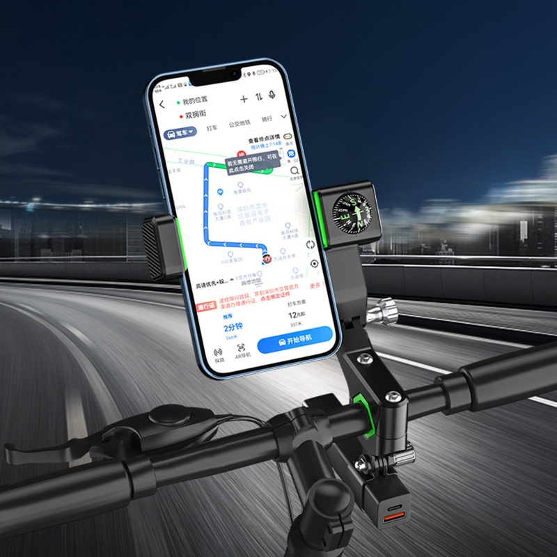 Giá Đỡ Điện Thoại Gắn Tay Lái Xe Đạp Có Thể Điều Chỉnh Xoay 360 Độ Tiện Dụng