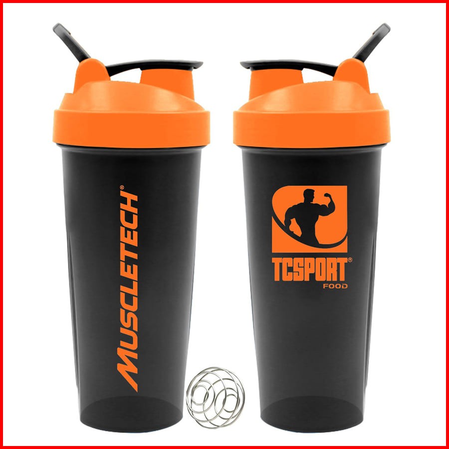 SHAKER GYM - BÌNH LẮC LÒ XO - MÀU SẮC THỜI TRANG + TẶNG KÈM LÒ XO